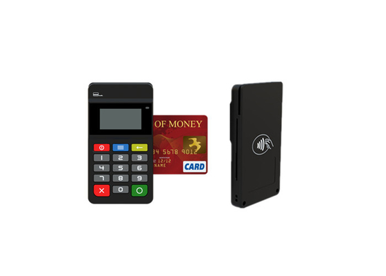Mobile POS terminal with NFC card reader communicated with blue tooth Mpos